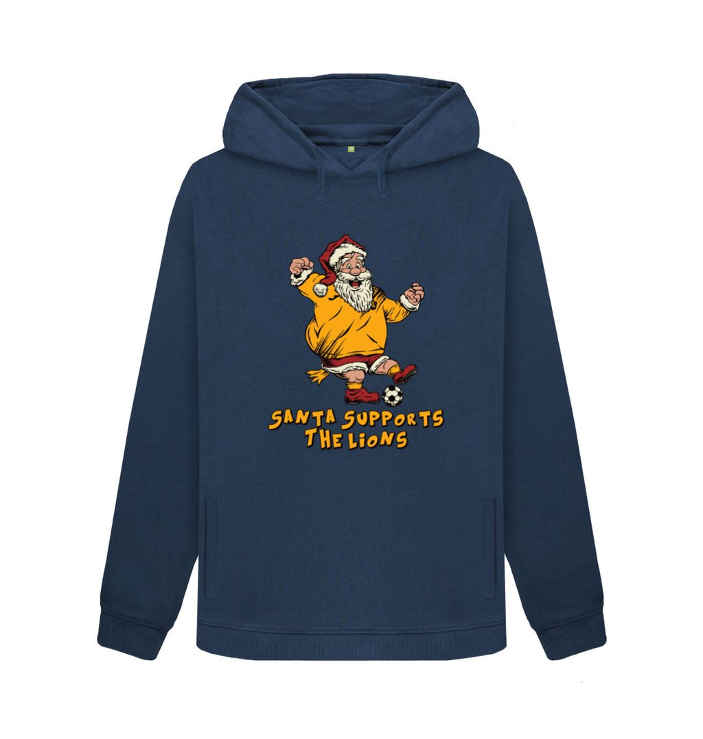 Navy Blue Livingston Women's Santa Hoody