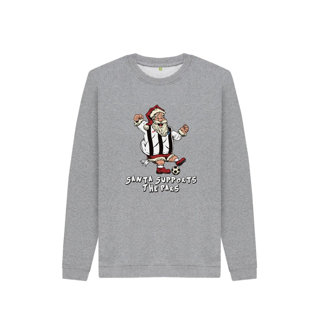 Athletic Grey Dunfermline Kids Santa Jumper