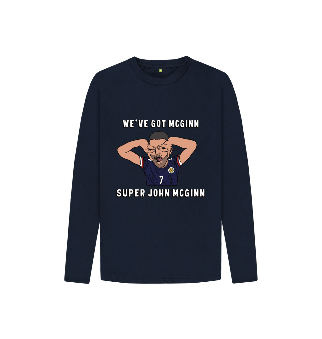 Navy Blue Printed Kids T-Shirt Front