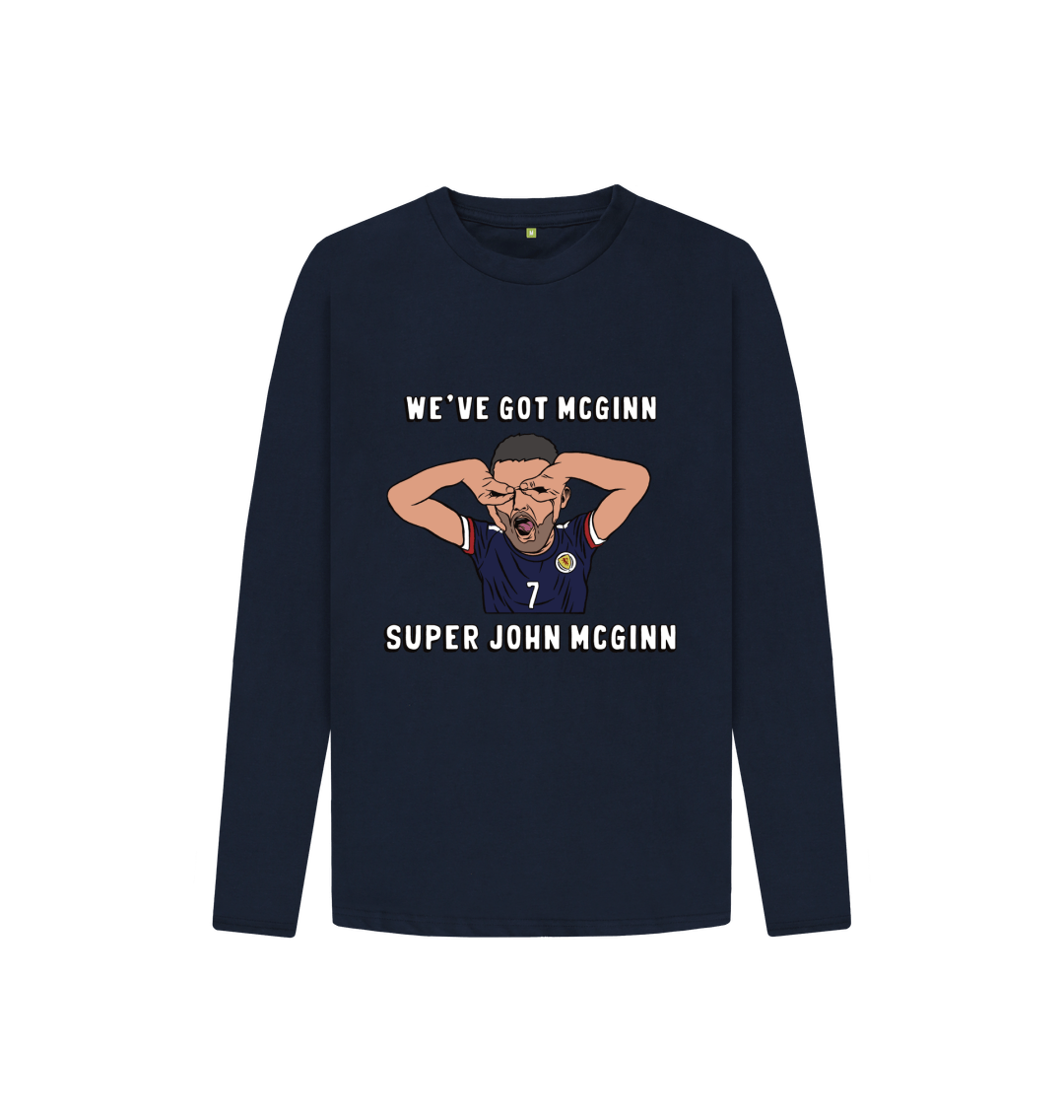 Navy Blue Printed Kids T-Shirt Front