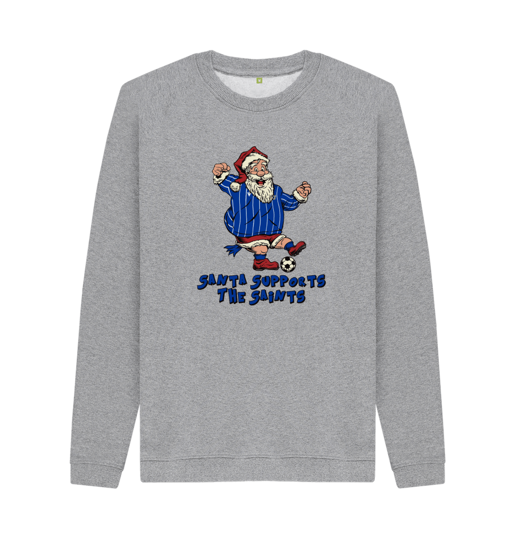 Light Heather Printed Sweater Front