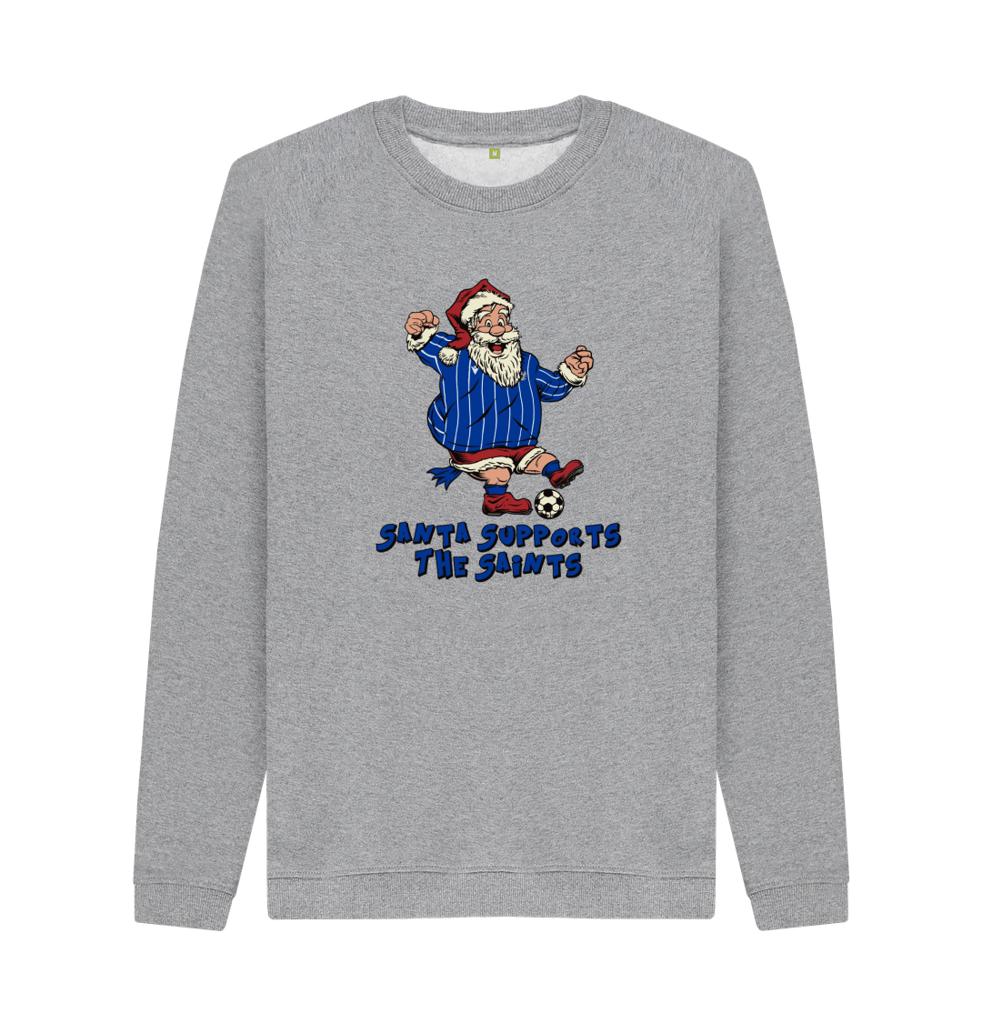 Light Heather Printed Sweater Front