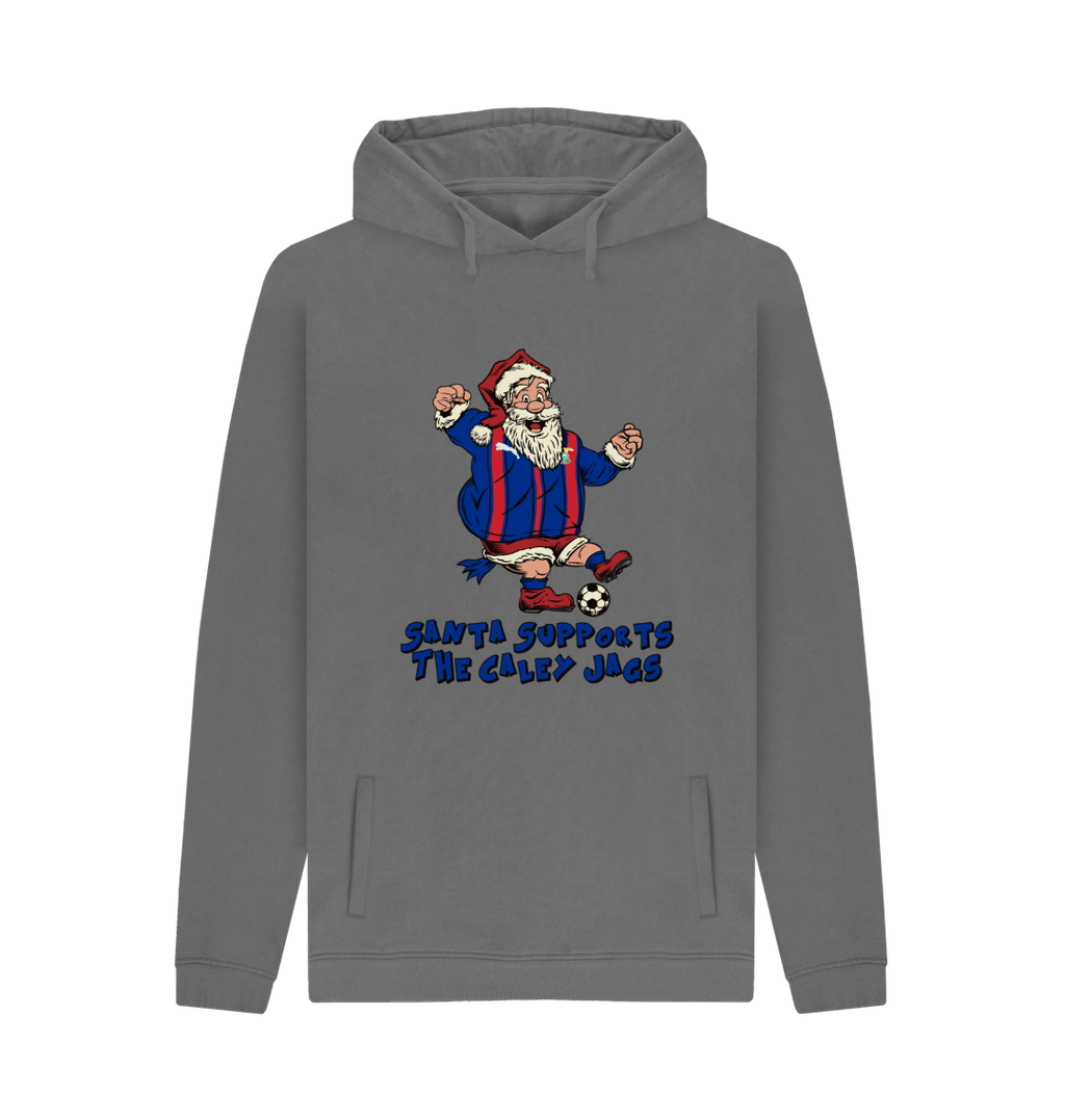 Slate Grey Printed Hoody Front