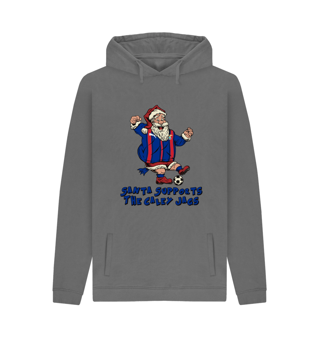Slate Grey Printed Hoody Front