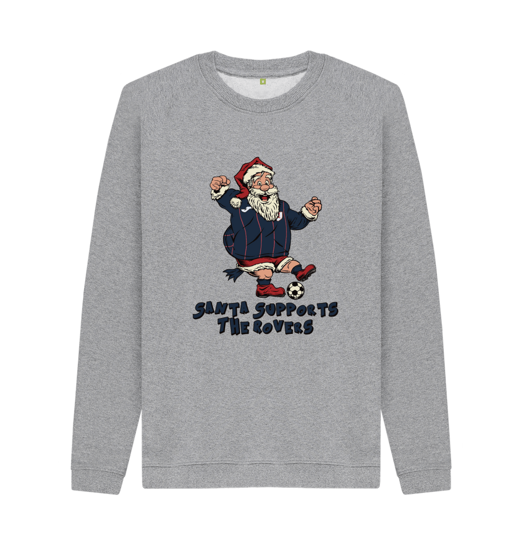 Light Heather Printed Sweater Front