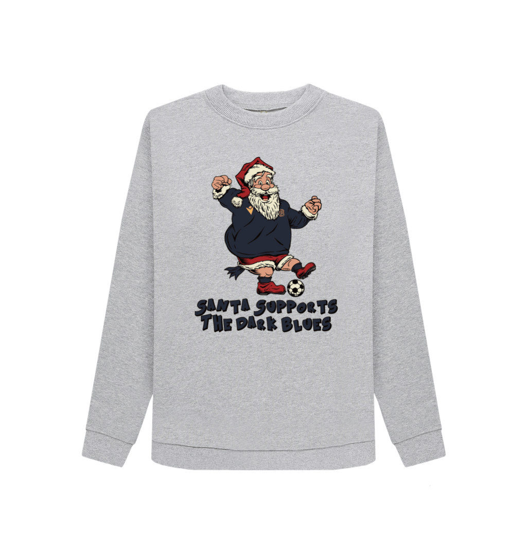 Light Heather Printed Sweater Front