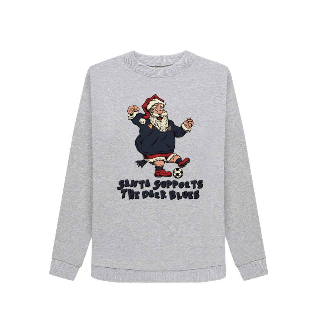 Light Heather Printed Sweater Front