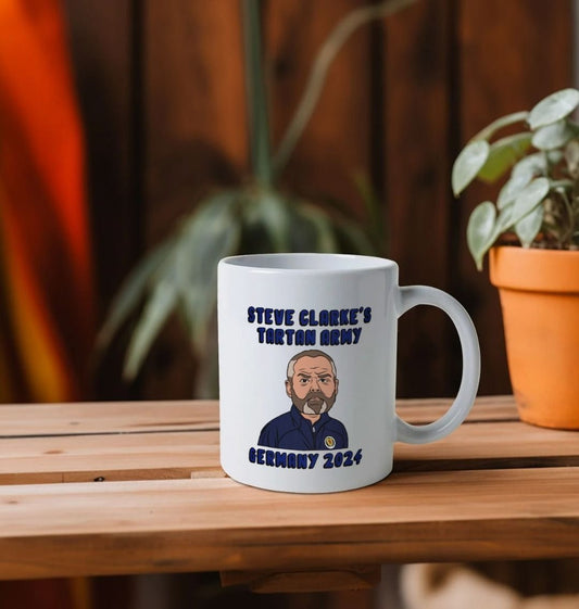 Scotland Euro 2024 Steve Clarke's Tartan Army Mug