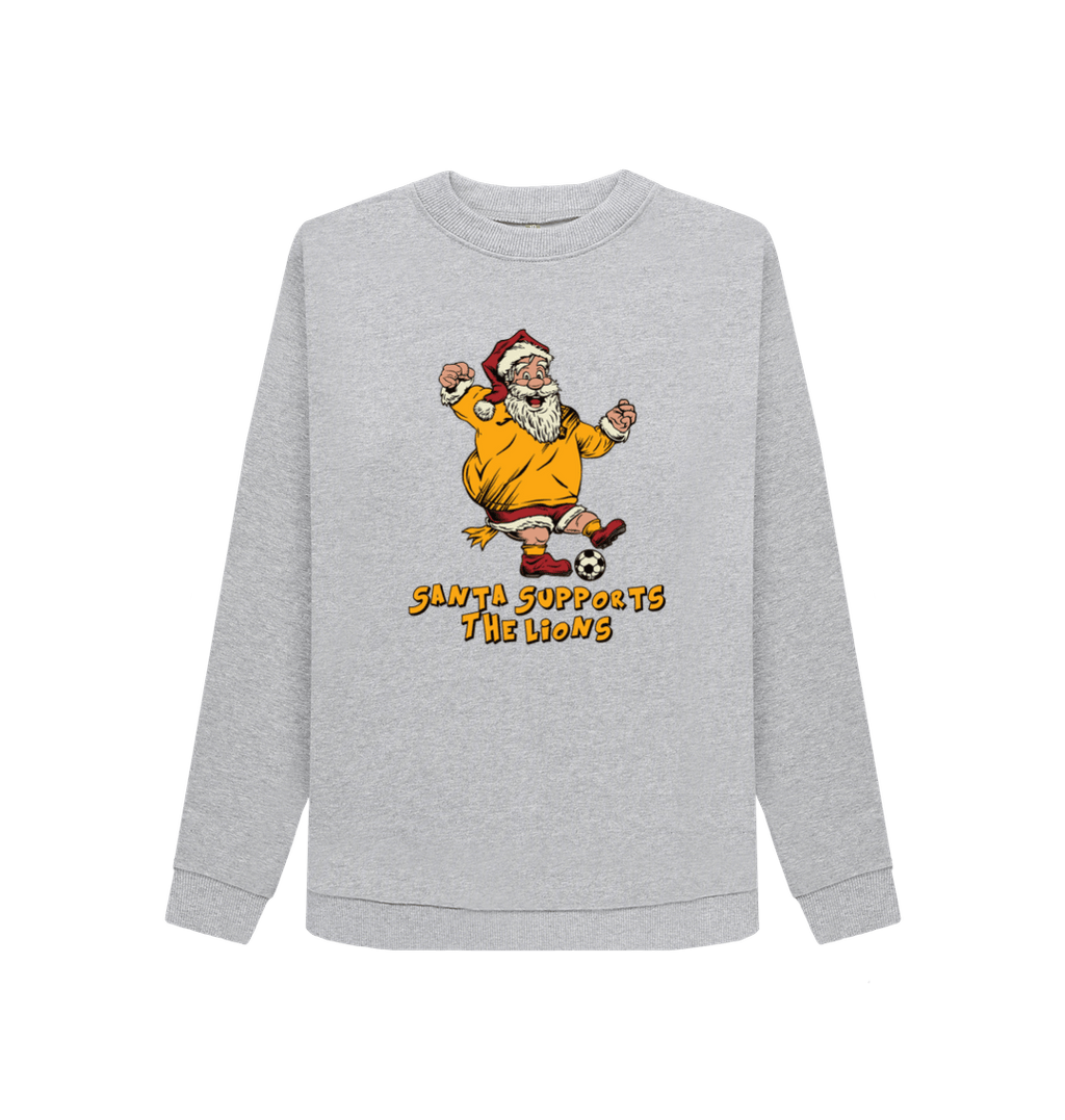 Light Heather Printed Sweater Front