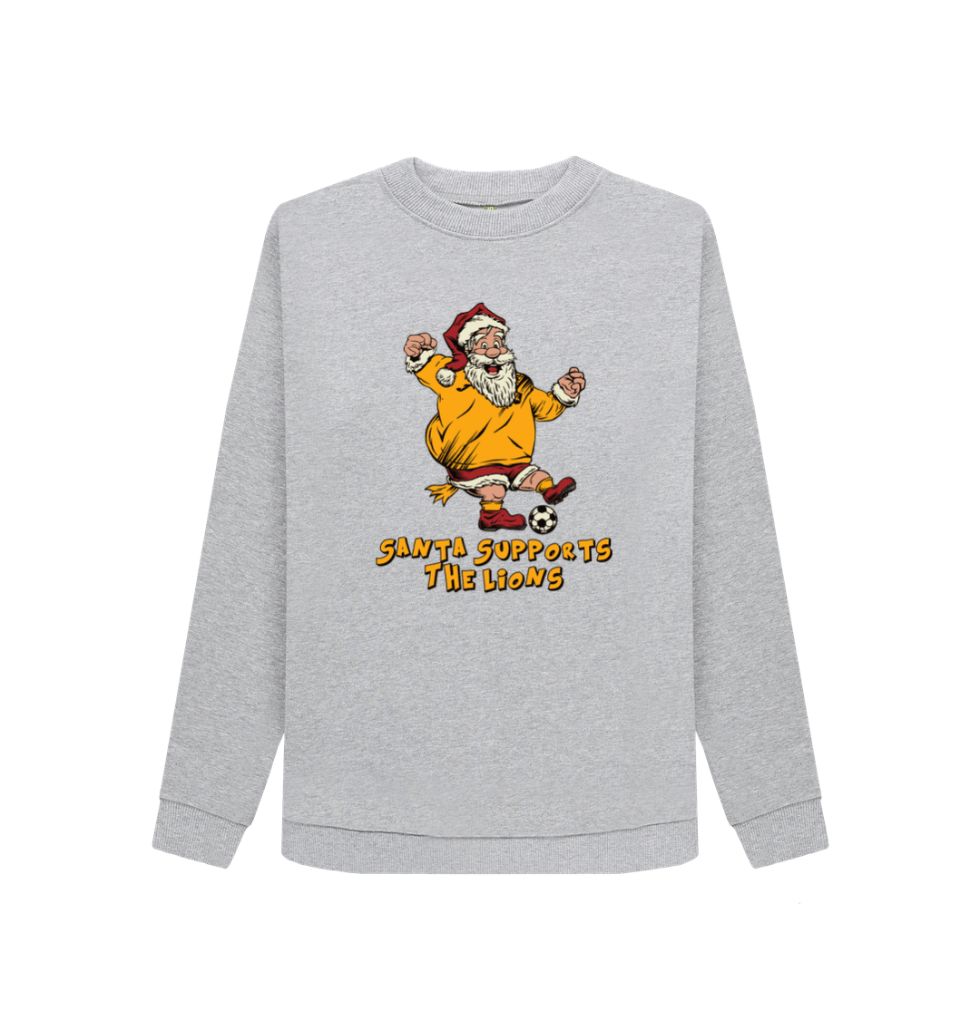 Light Heather Printed Sweater Front