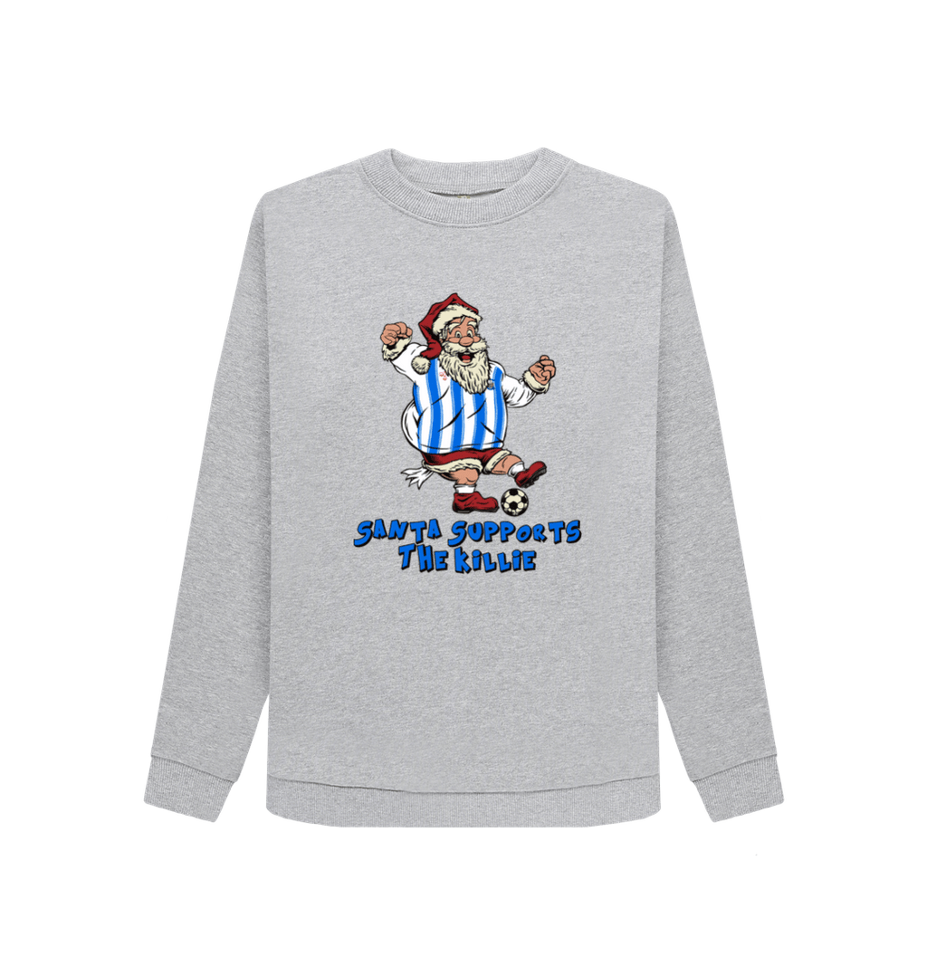 Light Heather Printed Sweater Front