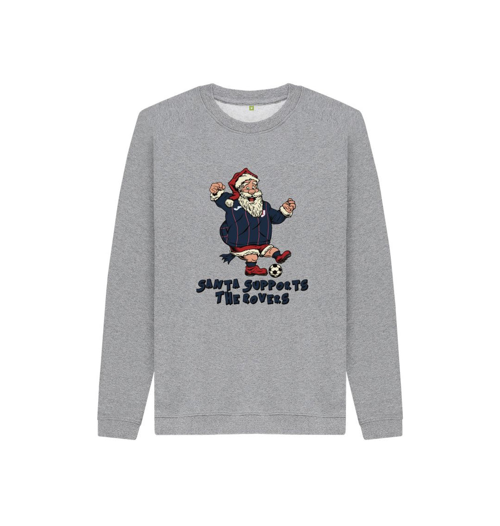 Athletic Grey Raith Rovers Kids Santa Jumper