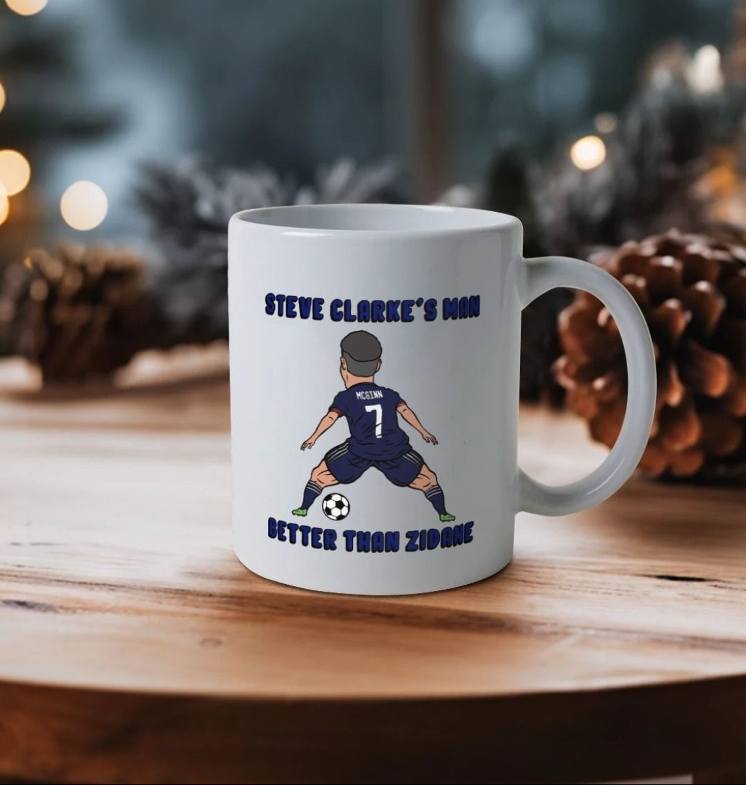 Scotland John McGinn Zidane Mug