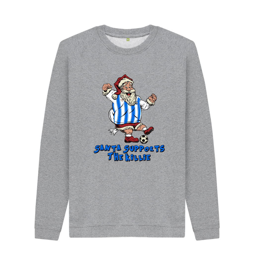 Light Heather Printed Sweater Front
