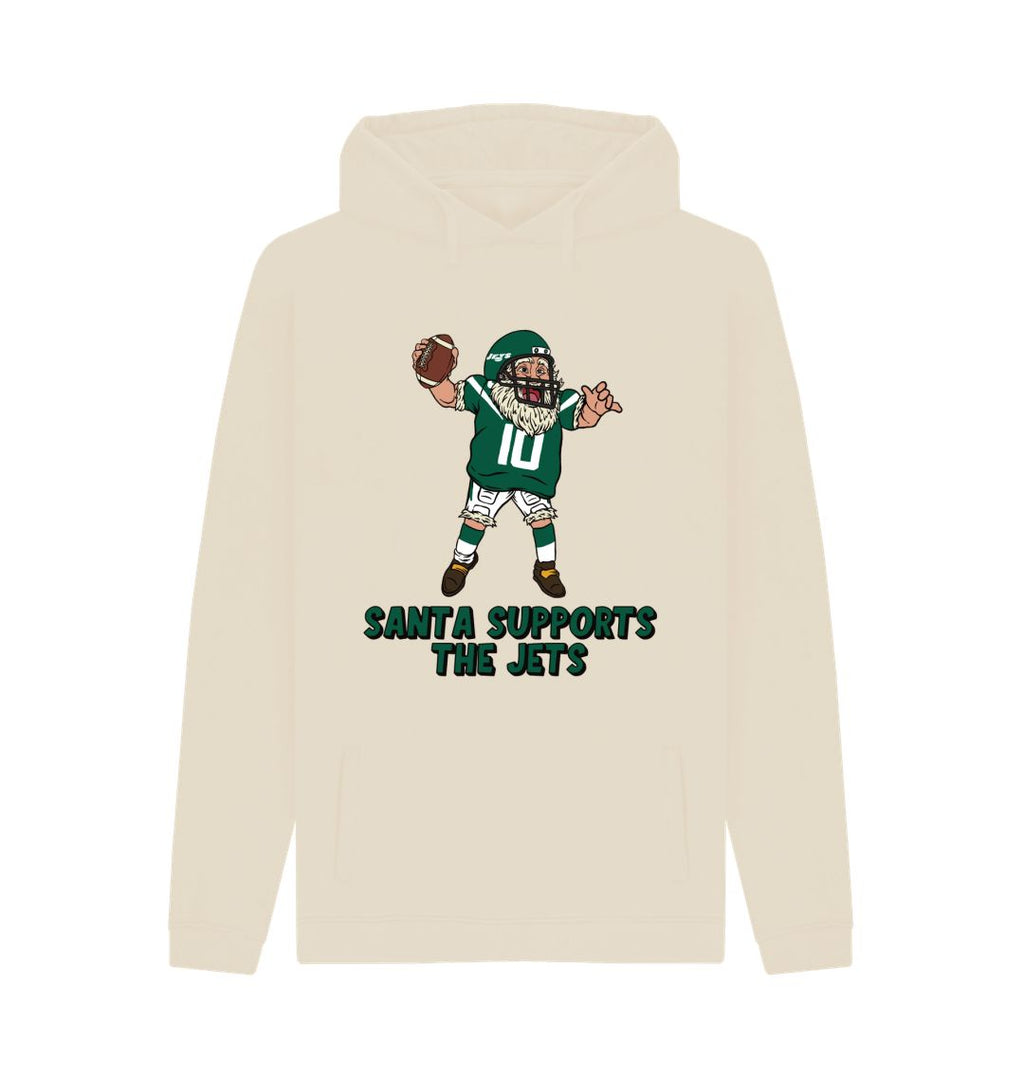 Oat New York Jets Santa Hoody (Green text)
