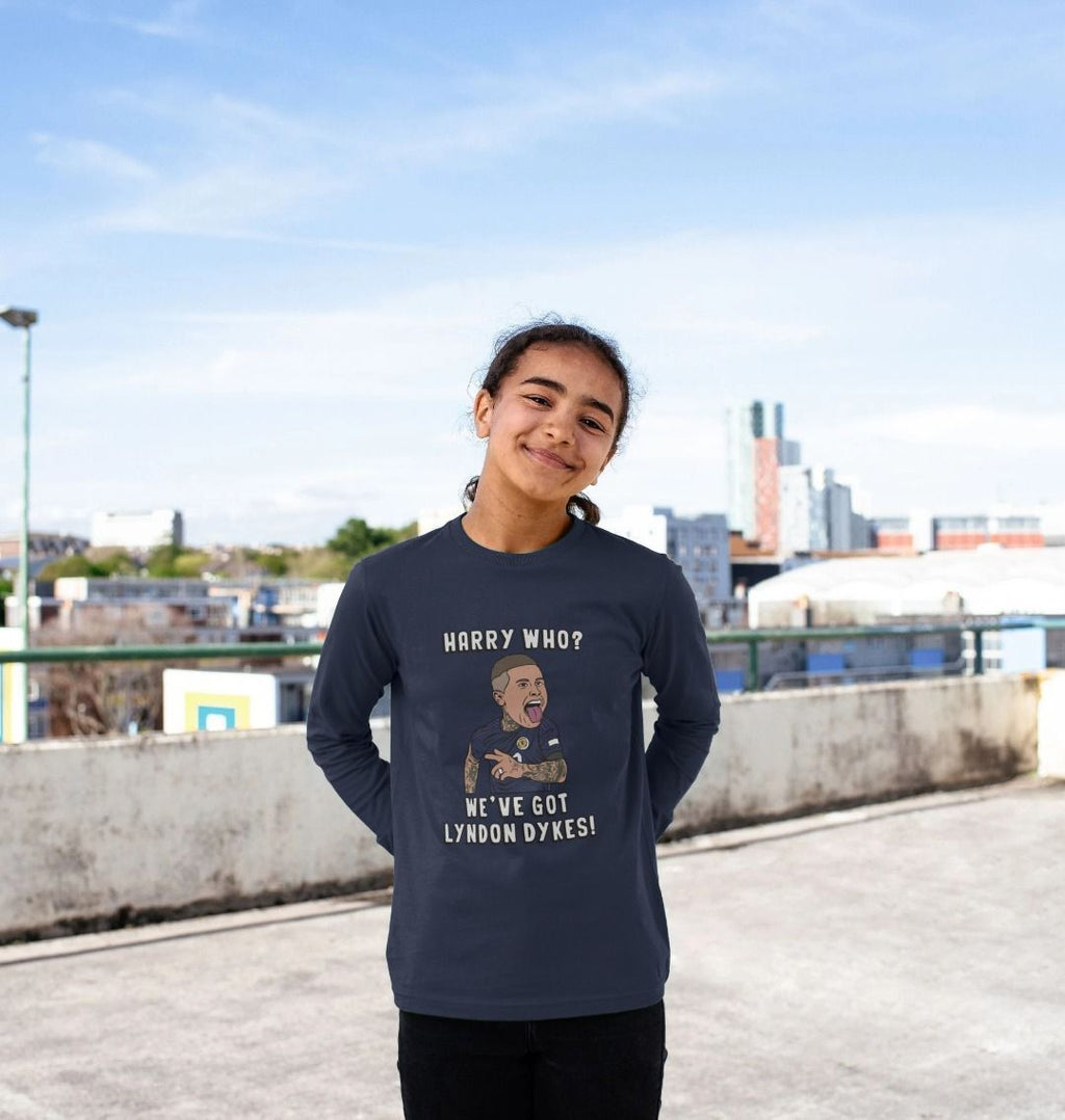 Scotland Kid's Long Sleeved T-shirt Lydon Dykes