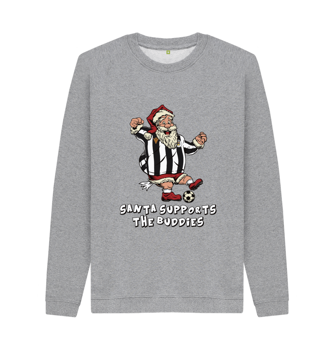 Light Heather Printed Sweater Front