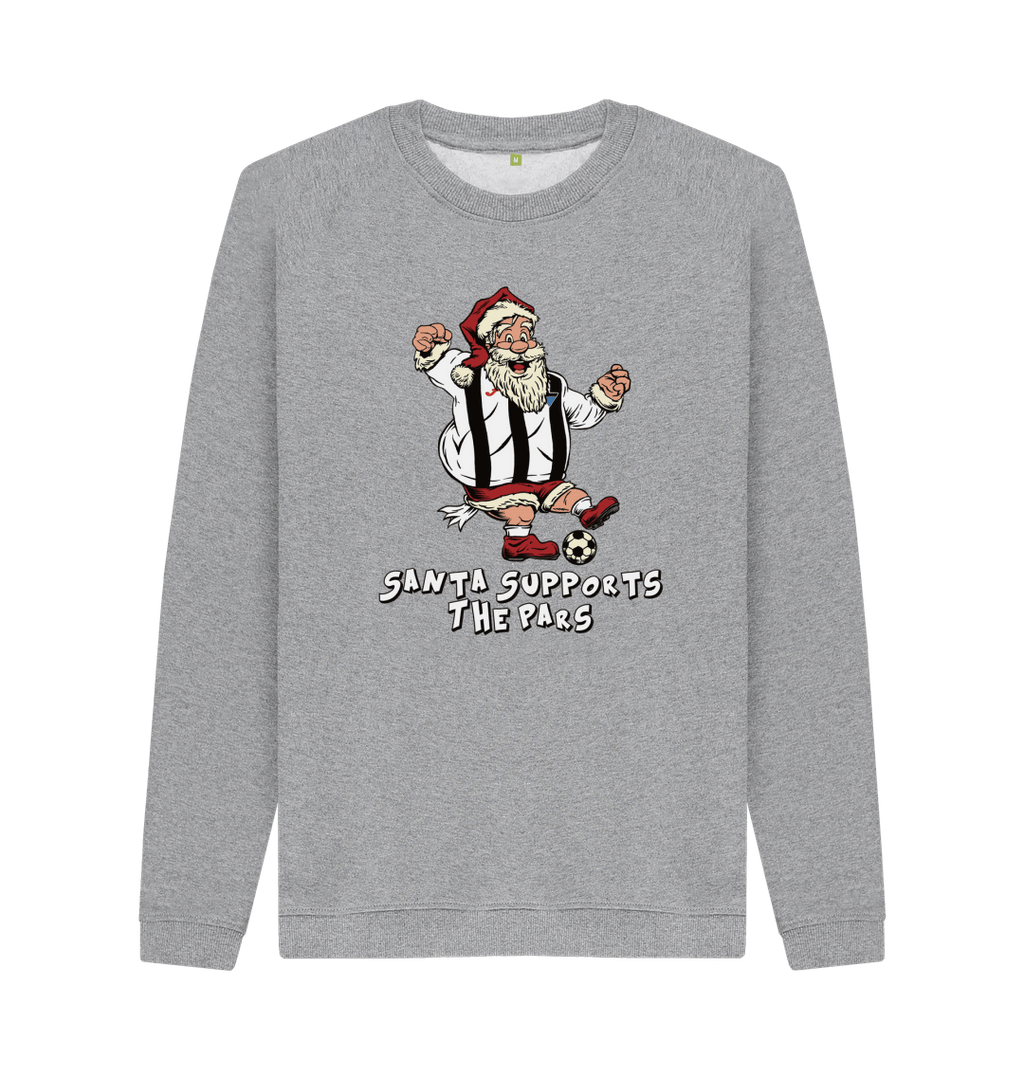 Light Heather Printed Sweater Front