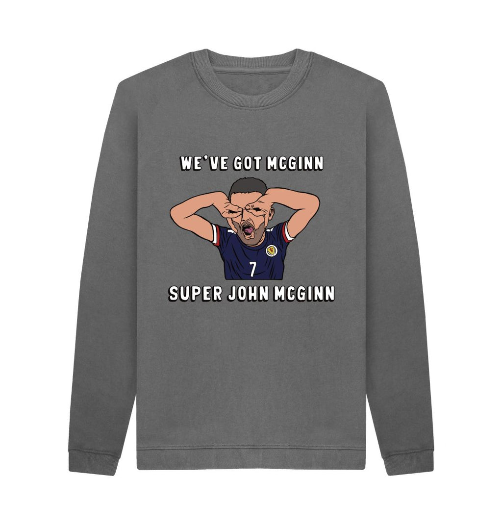 Slate Grey Super John McGinn Euro 2024 Jumper