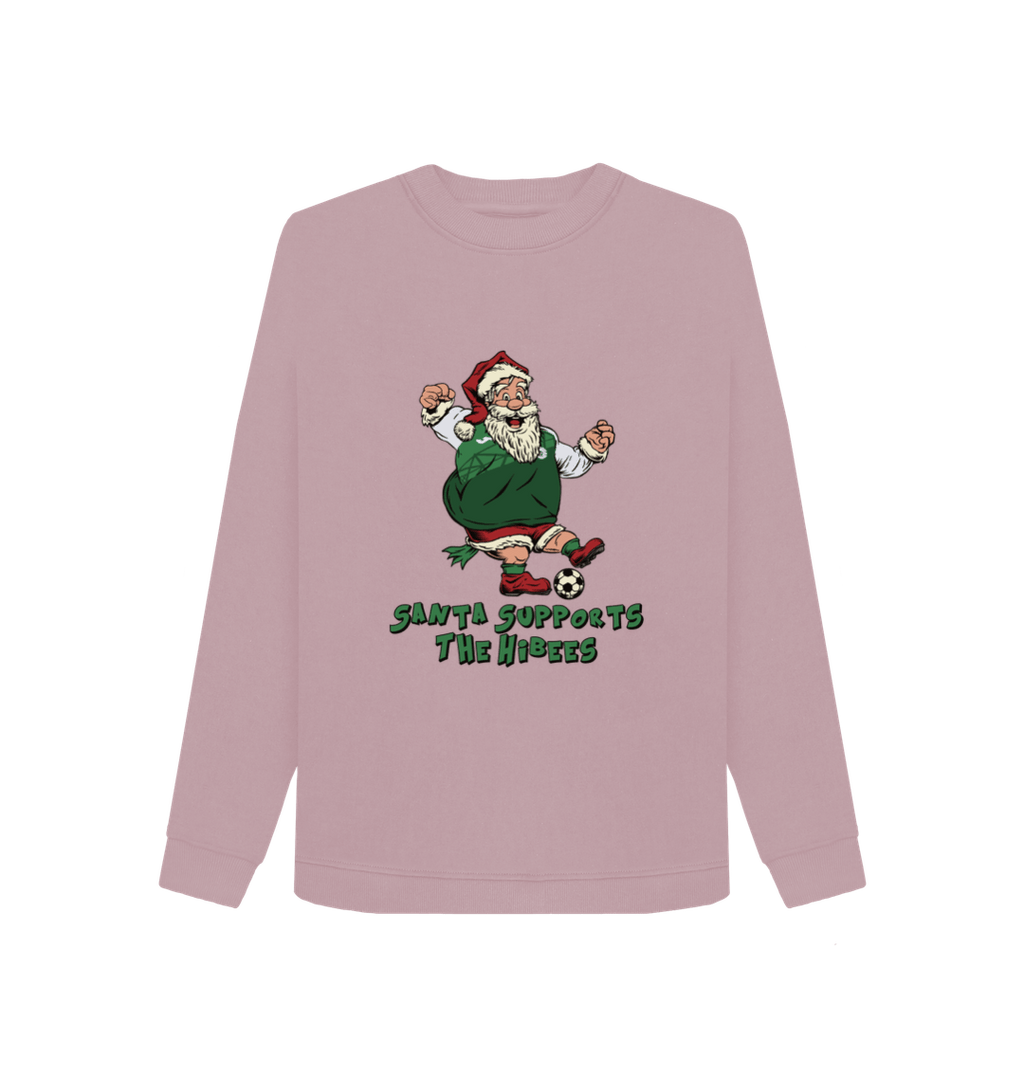 Mauve Printed Sweater Front