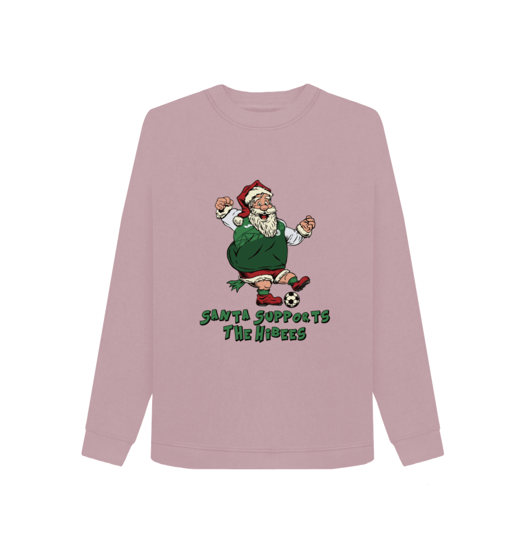 Mauve Printed Sweater Front