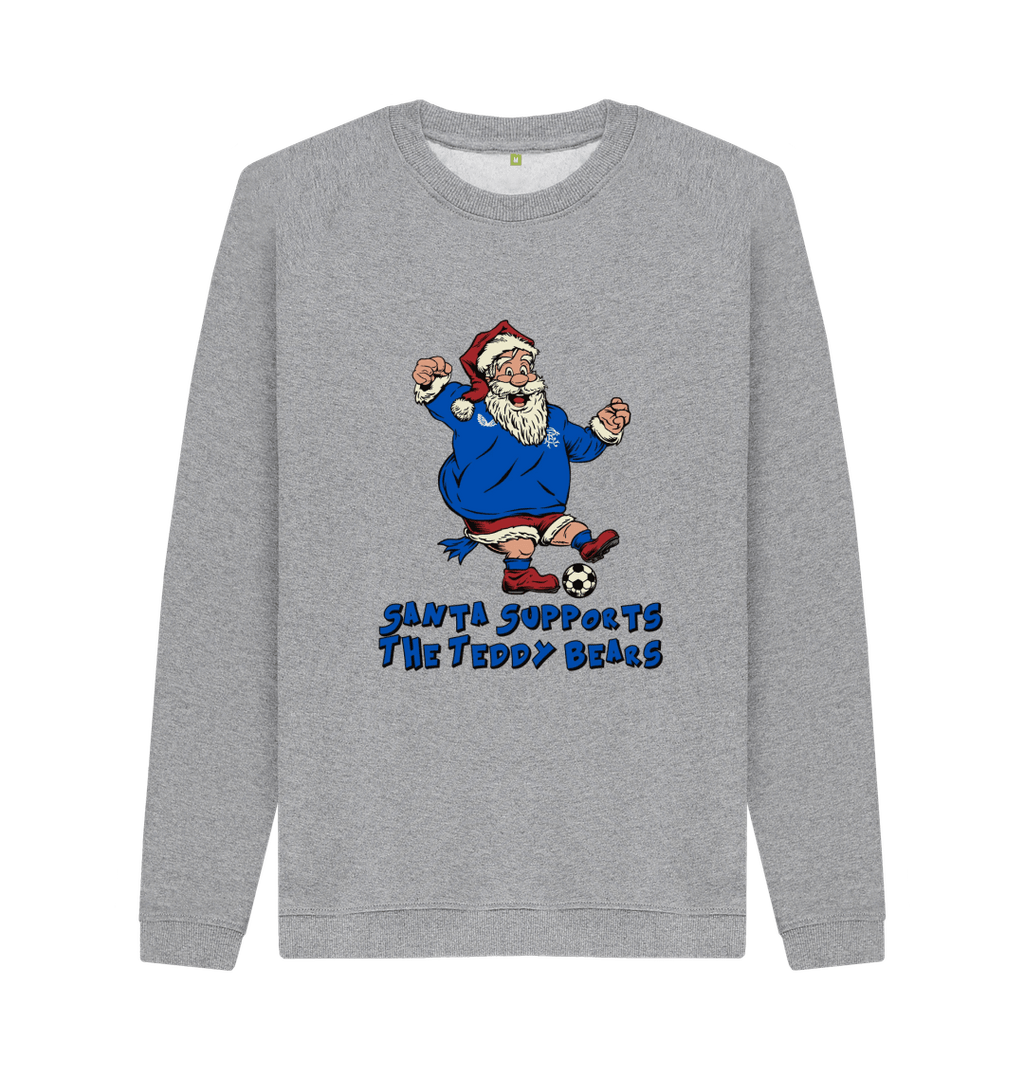 Light Heather Printed Sweater Front