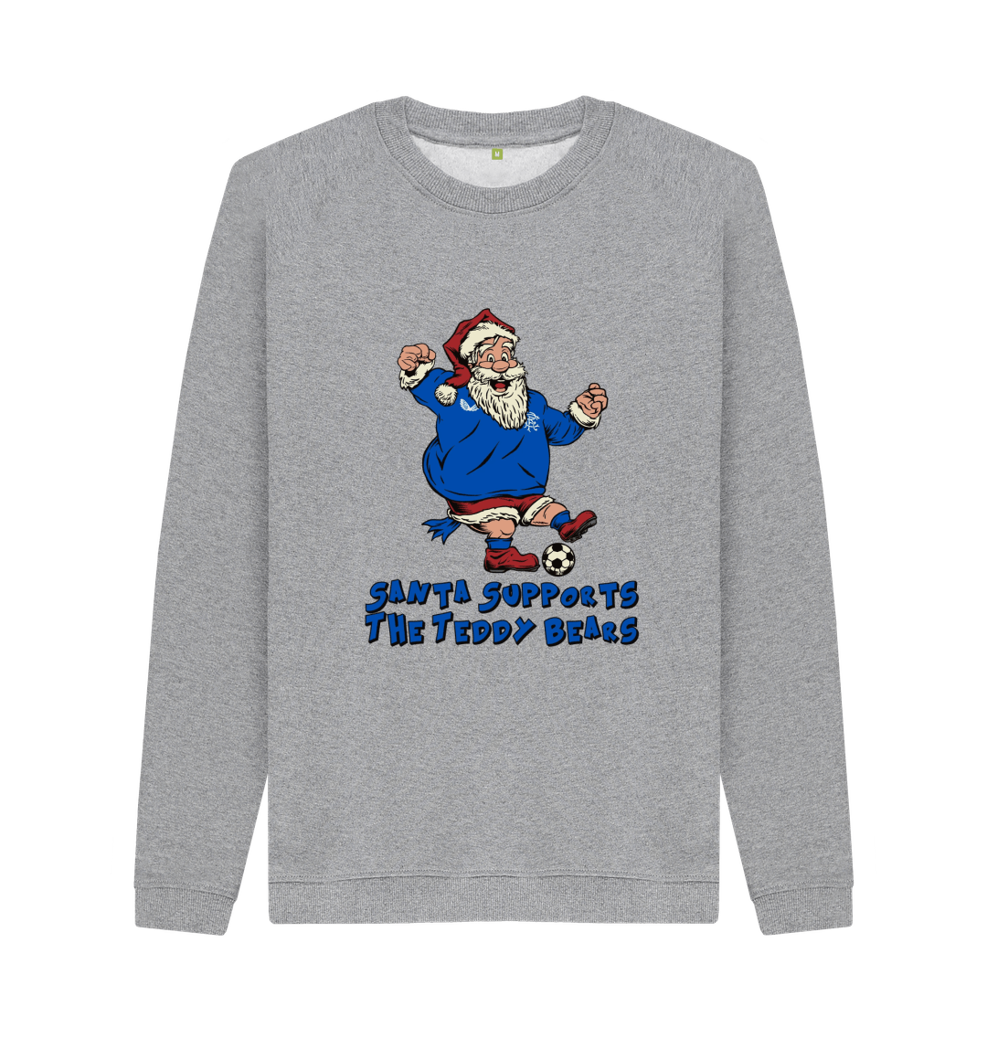 Light Heather Printed Sweater Front