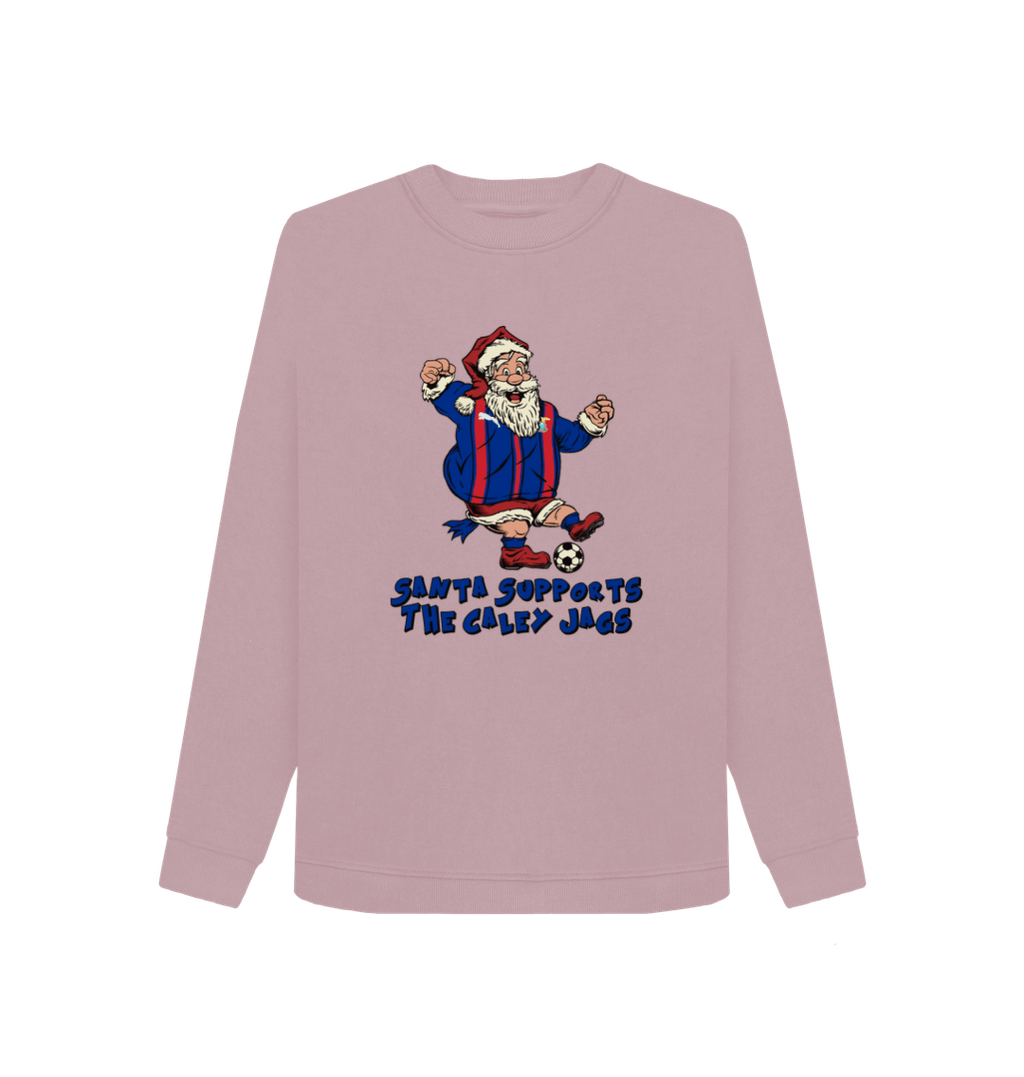 Mauve Printed Sweater Front