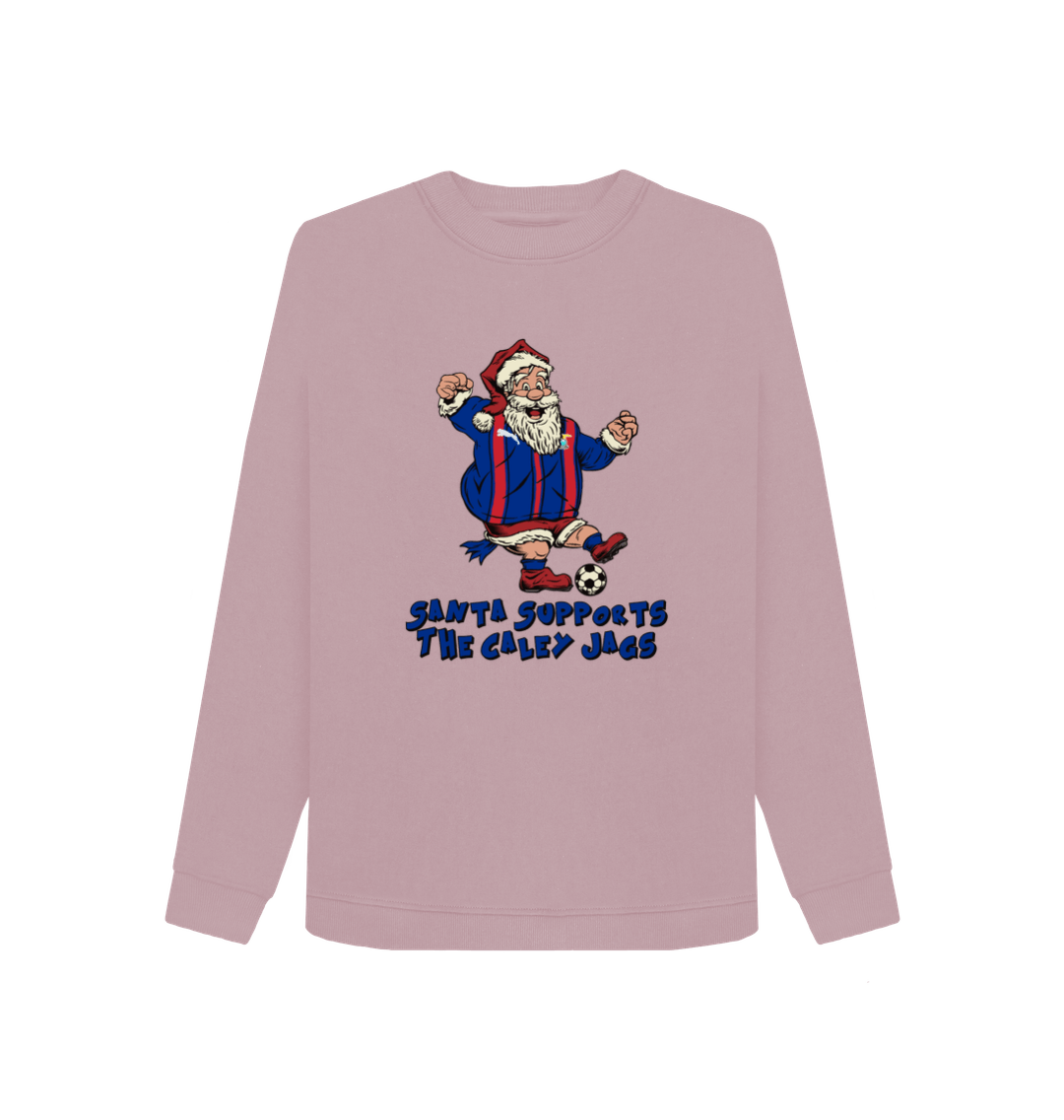 Mauve Printed Sweater Front