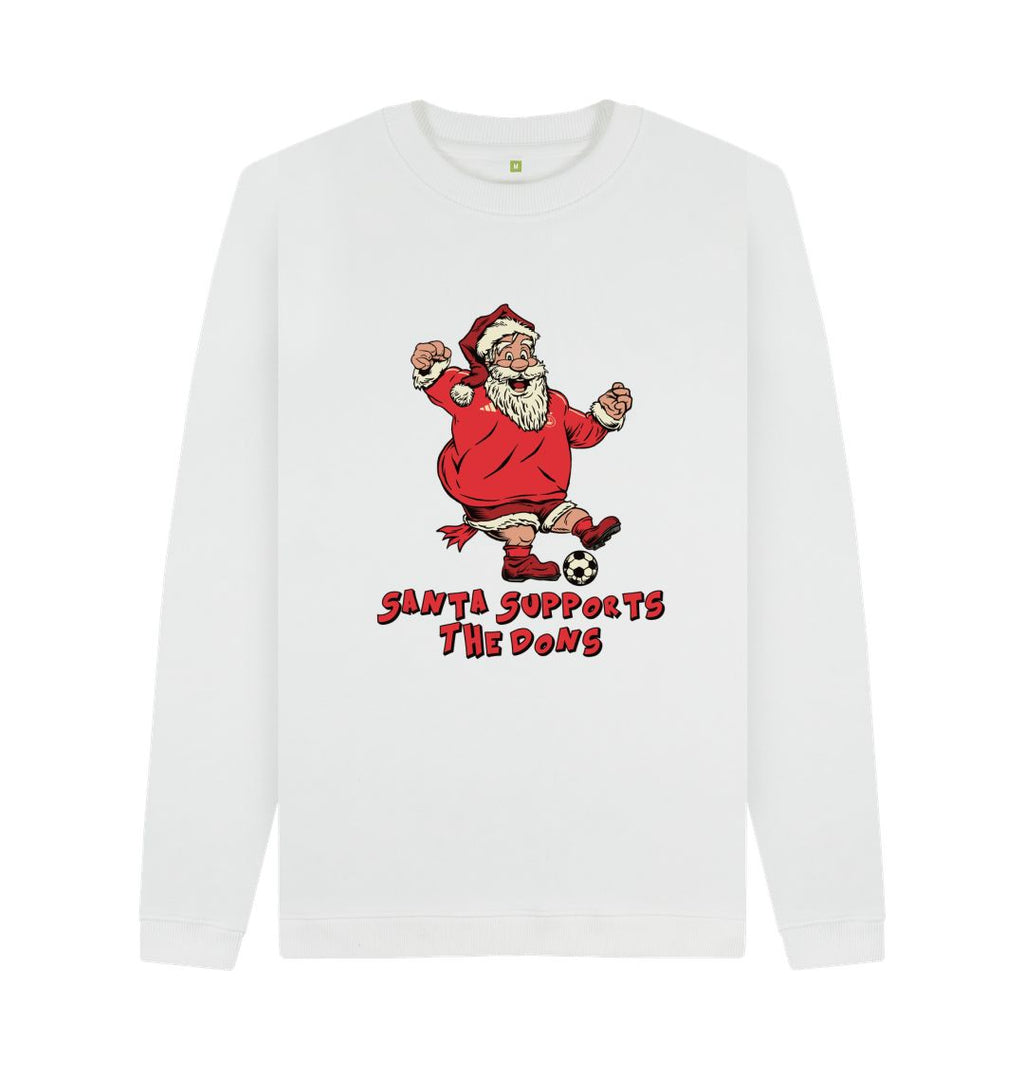 White Aberdeen Men's Santa Jumper