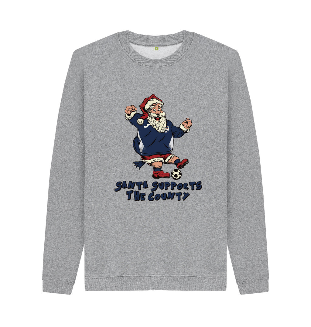 Light Heather Printed Sweater Front