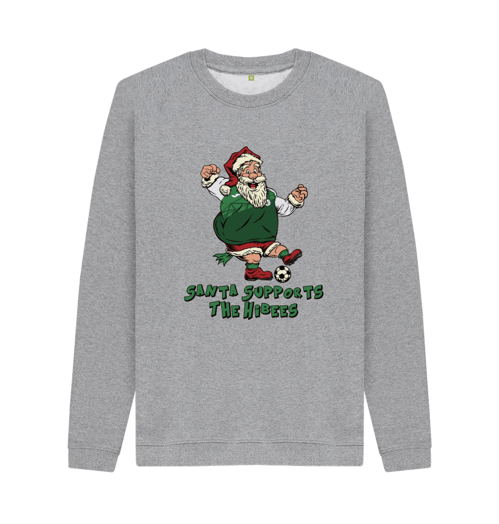 Light Heather Printed Sweater Front