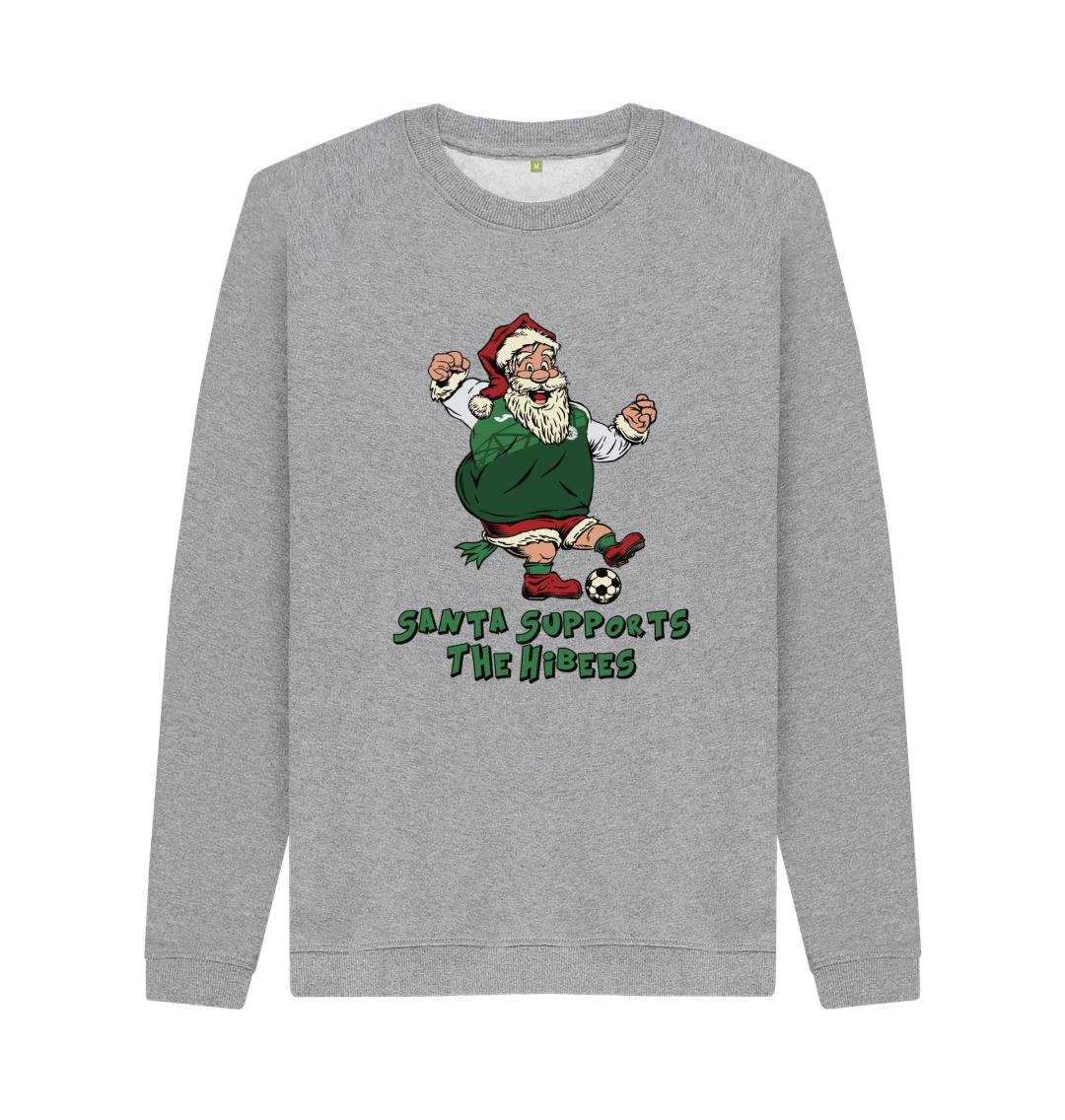 Light Heather Printed Sweater Front