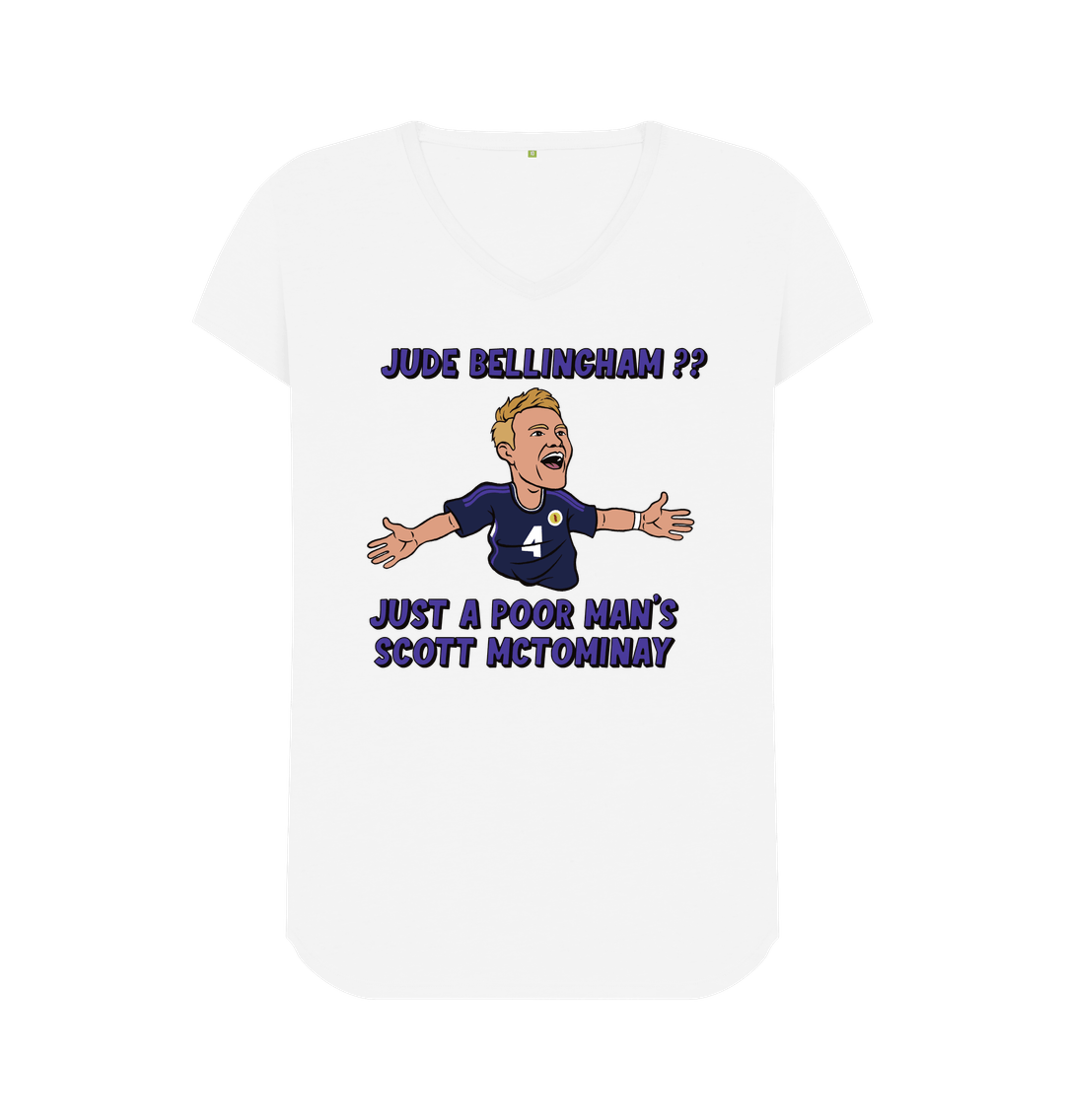 White Printed T-shirt Front