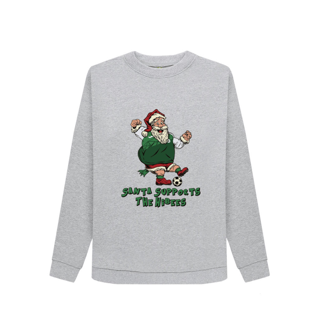 Light Heather Printed Sweater Front