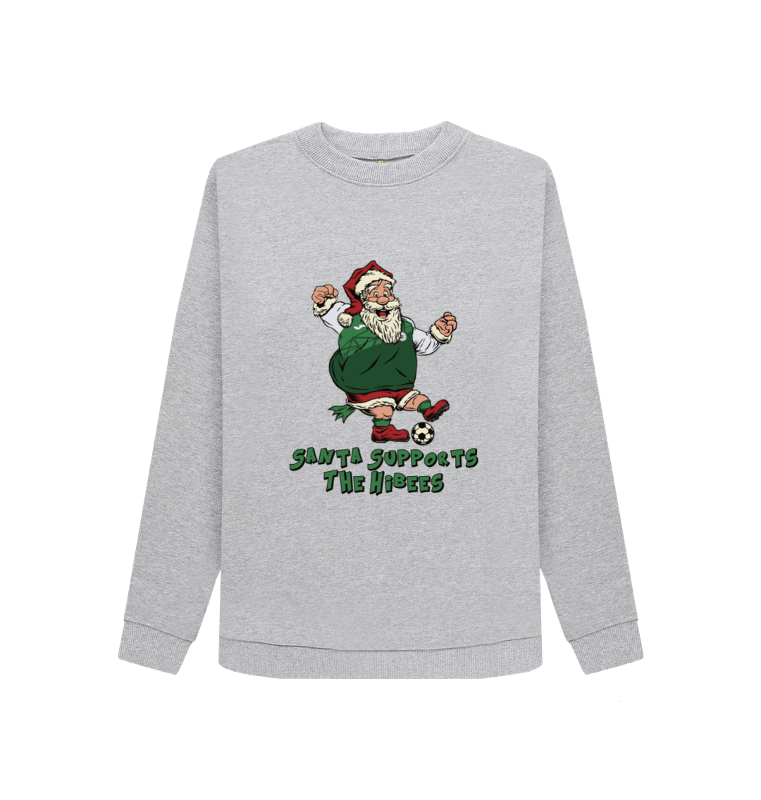 Light Heather Printed Sweater Front