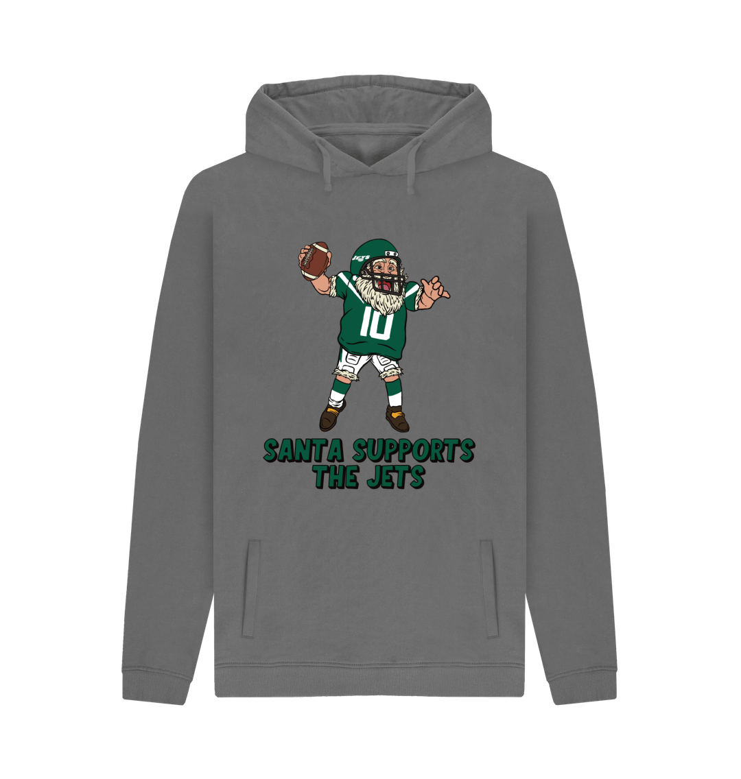 Slate Grey Printed Hoody Front