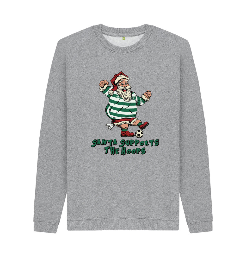 Light Heather Printed Sweater Front