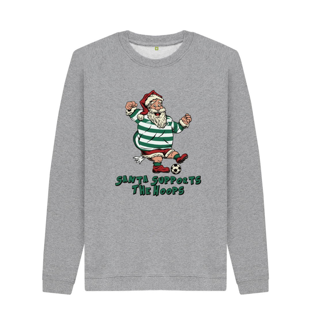 Light Heather Printed Sweater Front