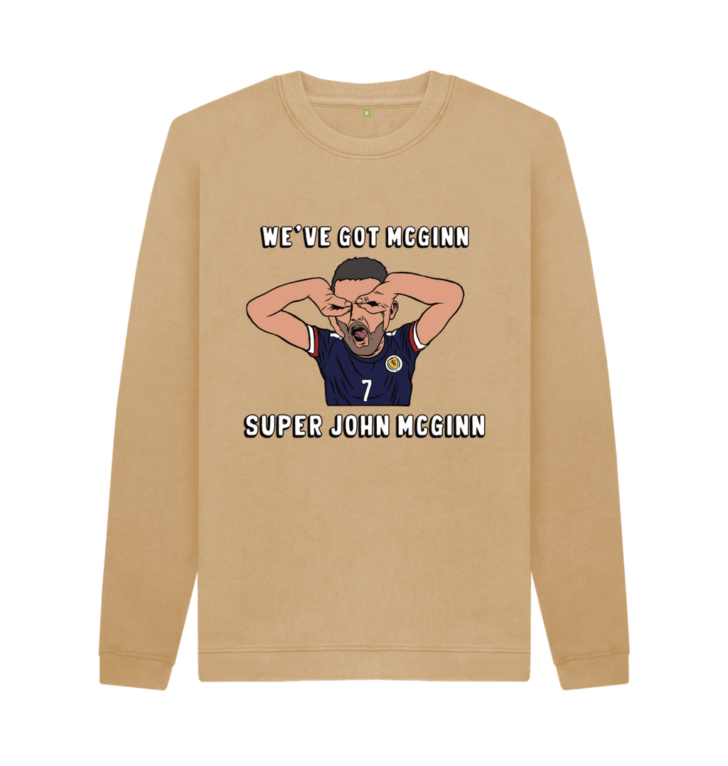 Sand Printed Sweater Front