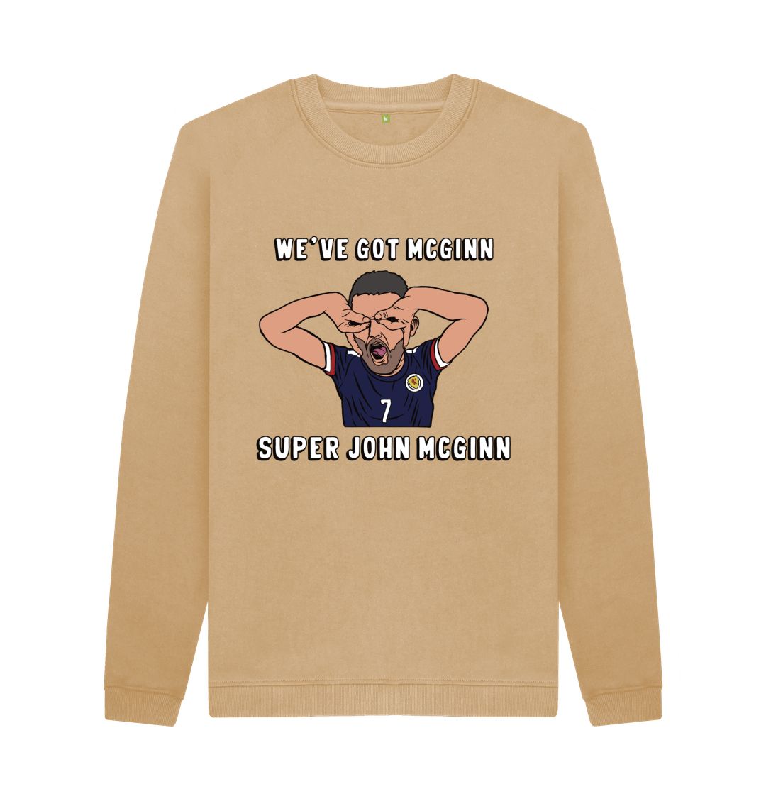 Sand Super John McGinn Euro 2024 Jumper