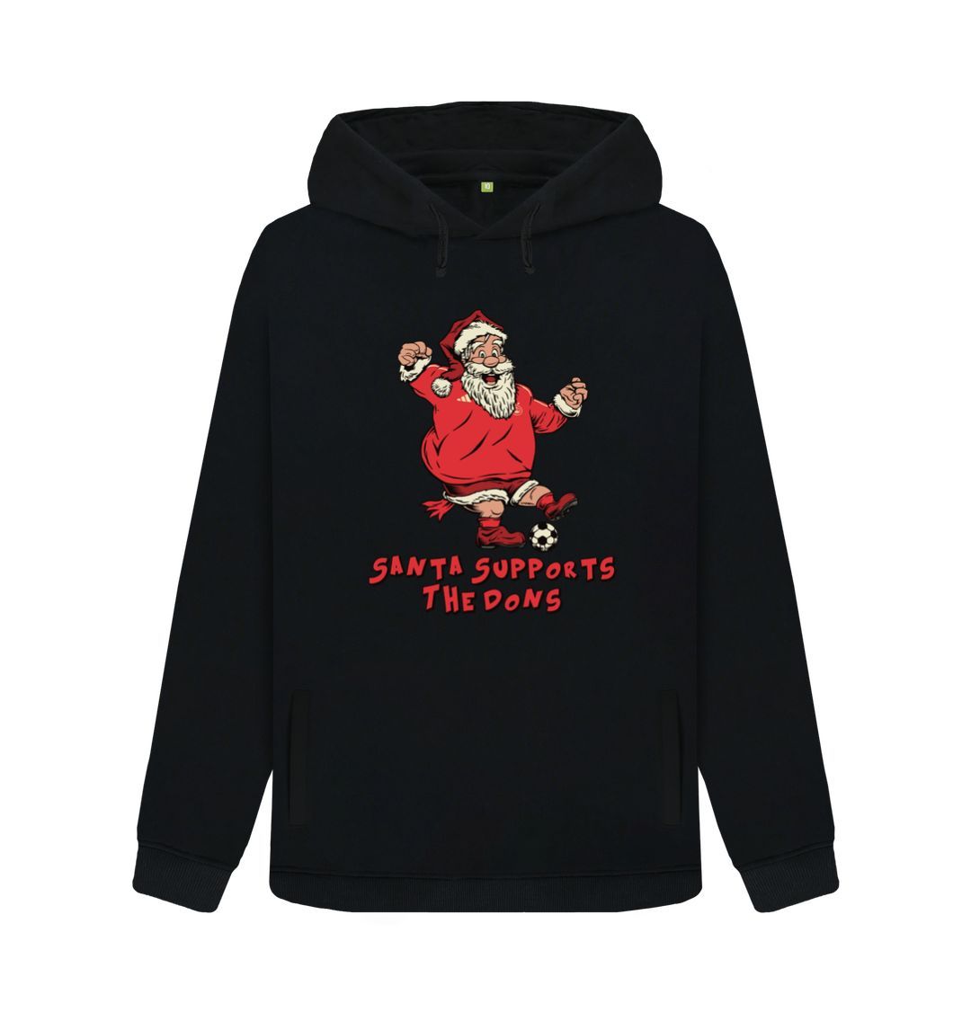 Black Aberdeen Women's Santa Hoody