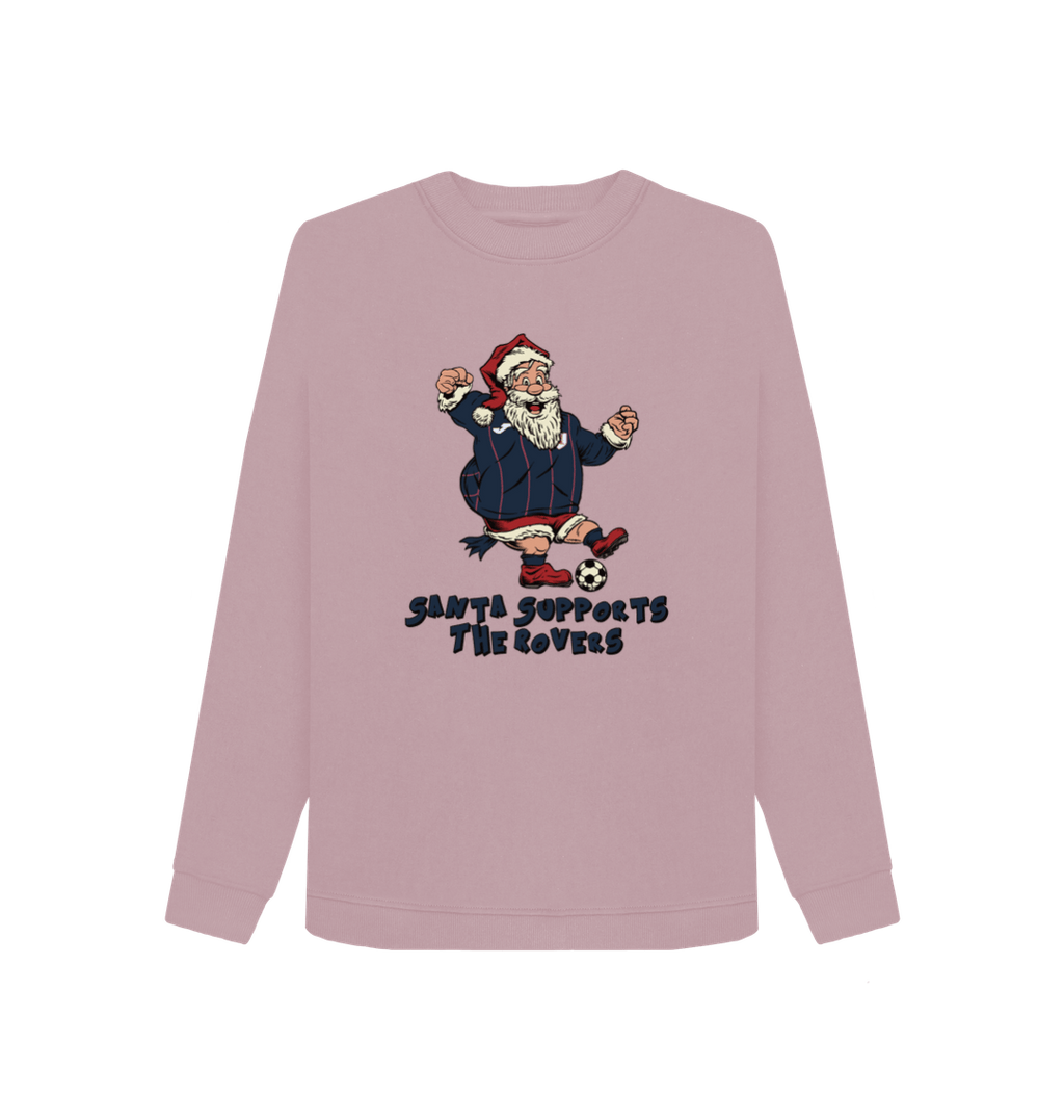 Mauve Printed Sweater Front