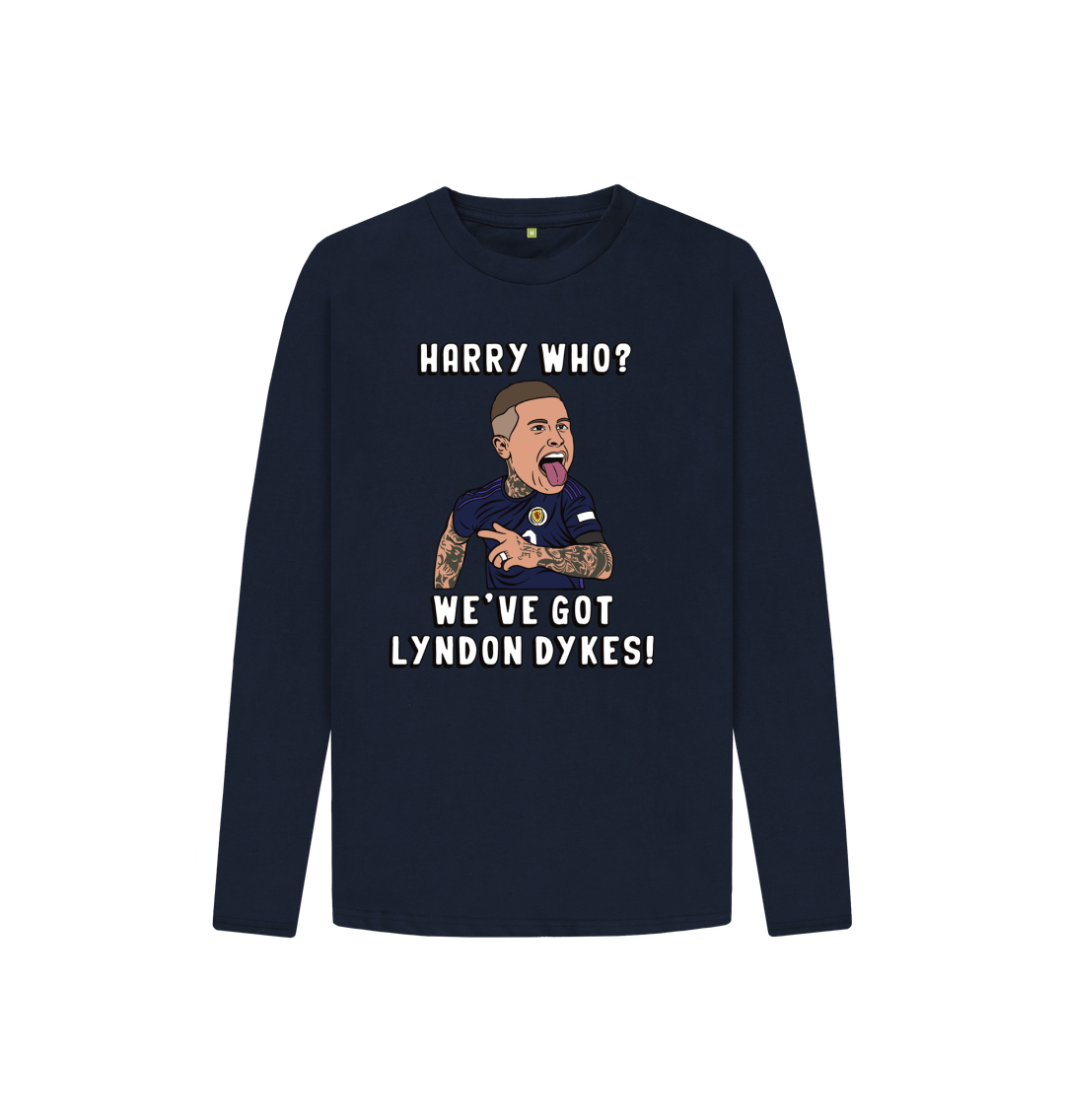 Navy Blue Printed Kids T-Shirt Front