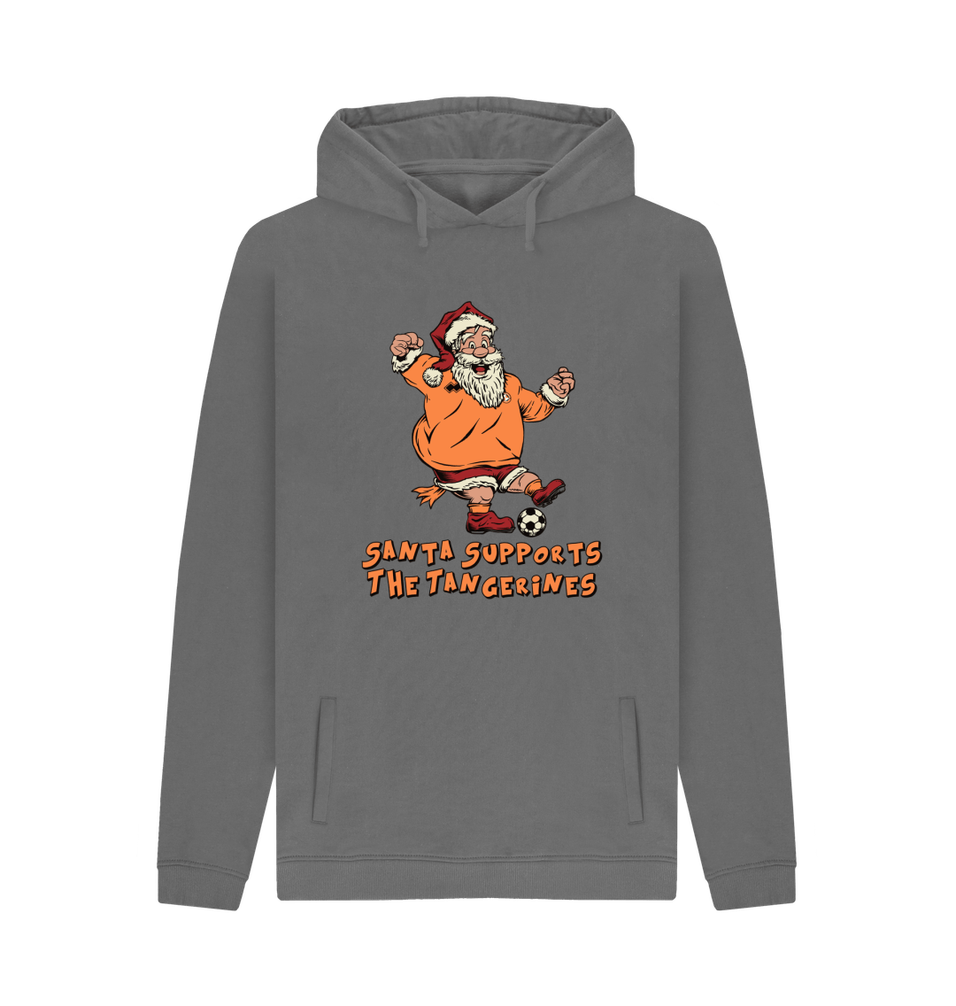 Slate Grey Printed Hoody Front