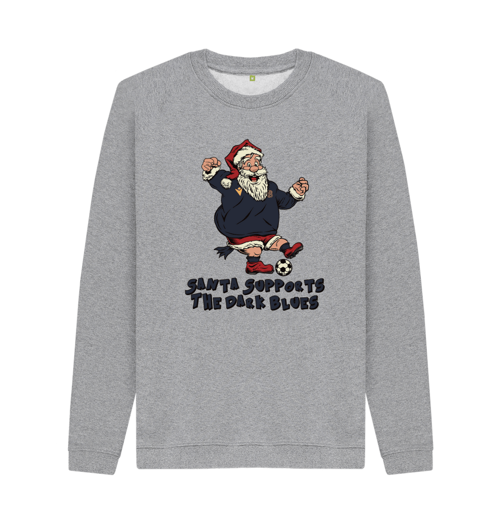 Light Heather Printed Sweater Front
