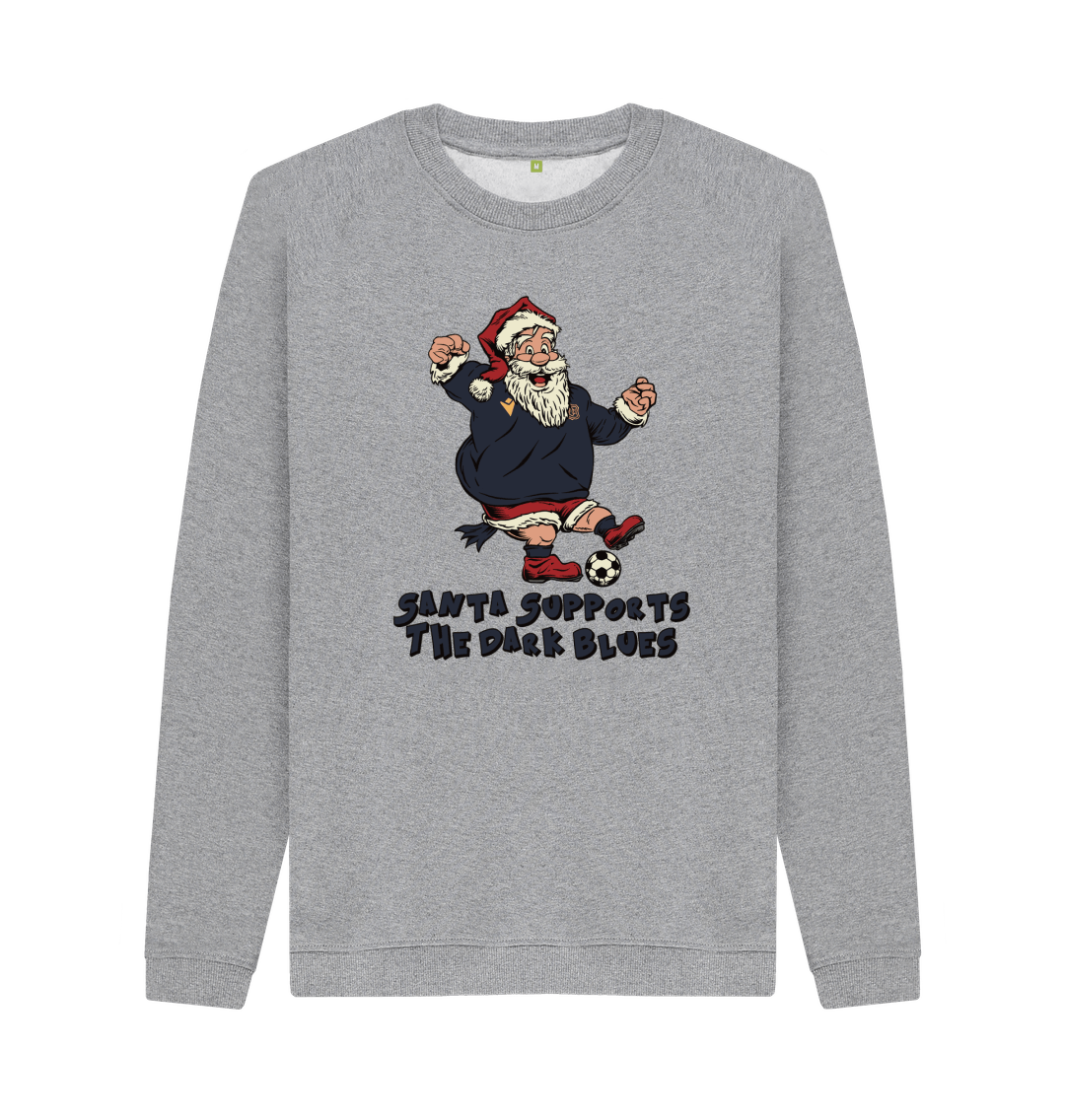 Light Heather Printed Sweater Front